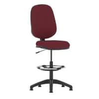 Dynamic Permanent Contact Backrest Task Operator Chair Without Arms Eclipse I Ginseng Chilli Seat High Back and Hi Rise Draughtsman Kit