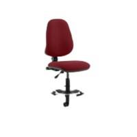 Dynamic Permanent Contact Backrest Task Operator Chair Without Arms Eclipse I Ginseng Chilli Seat High Back and Hi Rise Draughtsman Kit