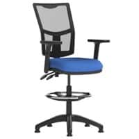 dynamic Eclipse II Operator Chair Permanent Contact Fabric Height-Adjustable Armrest Blue 120 kg Eclipse II 600 x 600 x 1,070 mm