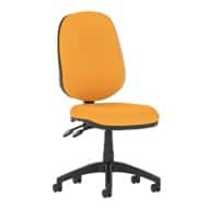 Dynamic Tilt & Lock Task Operator Chair Without Arms Eclipse Plus II Senna Yellow Seat High Back