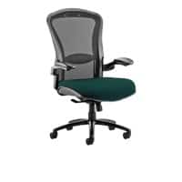 dynamic Houston Heavy Duty Chair Synchro Tilt Mesh Fabric Height-Adjustable Armrest Black, Maringa Teal 205 kg Houston 750 x 720 x 1,120 mm
