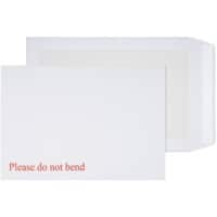 Blake C4 Board Back Pocket Envelope Plain Peel & Seal 324 x 229mm 120 gsm White Pack of 125