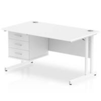 Dynamic Desk Impulse MI002218 White 1400 mm (W) x 800 mm (D) x 730 mm (H)