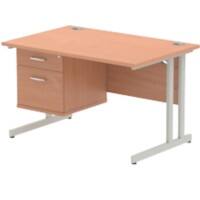 Dynamic Desk Impulse MI001688 Brown 1200 mm (W) x 800 mm (D) x 730 mm (H)