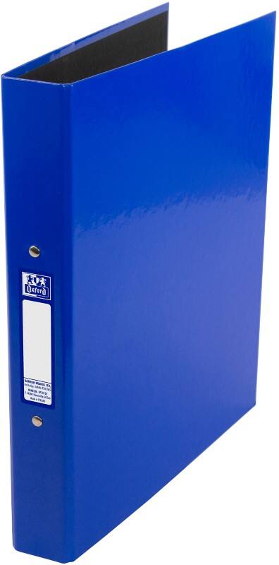 OXFORD 25 mm Ring Binder Board A4+ 2 Rings Blue Classy