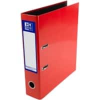 OXFORD Lever Arch File A4 70 mm Red 2 Rings Board, Paper High-Glossy