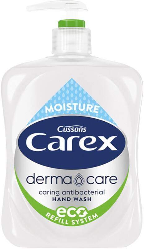 Carex Dermacare Hand Soap Antibacterial Liquid White 83457 500 ml