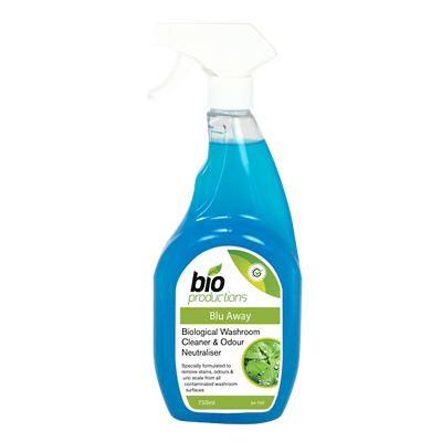 Bio-Productions Biological Washroom Cleaner Blue Away Mint fragrance 750ml