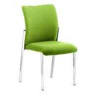 Dynamic Visitor Chair Academy Seat Myrrh Green Without Arms Fabric