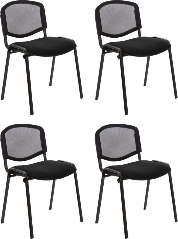 dynamic ISO Stacking Chair Black 110 kg 535 x 410 x 820 mm Pack of 4
