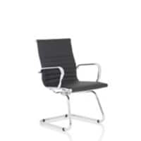 dynamic Nola Visitor Chair Fixed Armrest Black 120 kg Nola 595 x 650 x 925 mm