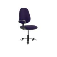 Dynamic Permanent Contact Backrest Task Operator Chair Loop Arms Eclipse II Tansy purple Seat Without Headrest High Back