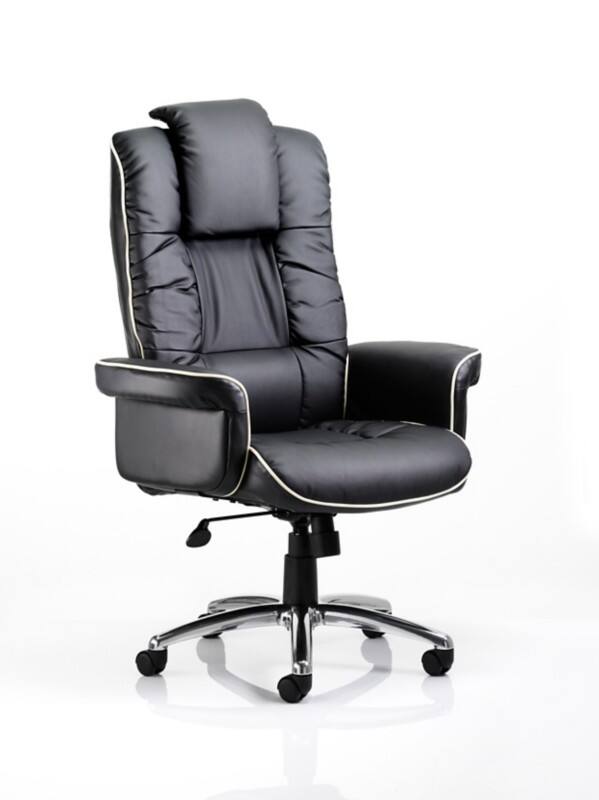 dynamic Chelsea Executive Chair Basic Tilt Bonded leather Fixed Armrest Black 110 kg Chelsea 830 x 780 x 1,290 mm