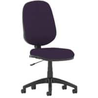 Dynamic Permanent Contact Backrest Task Operator Chair Without Arms Eclipse I Tansy Purple Seat Without Headrest High Back