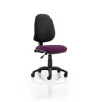Dynamic Permanent Contact Backrest Task Operator Chair Without Arms Eclipse Plus Myrrh Green Seat Without Headrest High Back