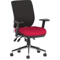 dynamic Stevia Operator Chair Synchro Tilt Fabric Height-Adjustable Armrest Bergamot Cherry 110 kg Chiro 650 x 590 x 900 mm