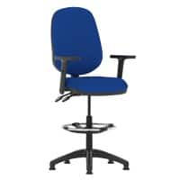 dynamic Eclipse II Operator Chair Permanent Contact Height-Adjustable Armrest Blue 120 kg Eclipse II 600 x 600 x 1,090 mm
