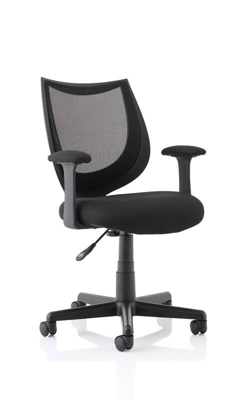 dynamic Camden Operator Chair Basic Tilt Mesh Optional Armrest Black 120 kg Camden 610 x 610 x 860 mm