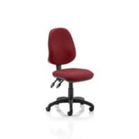 Dynamic Permanent Contact Backrest Task Operator Chair Without Arms Eclipse Plus II Ginseng Chilli Seat Without Headrest High Back