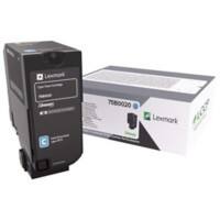 Lexmark Original Toner Cartridge 75B0020 Cyan