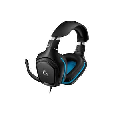 Logitech Gaming Headset G432 Wired Stereo Gaming Headset Over-the-head