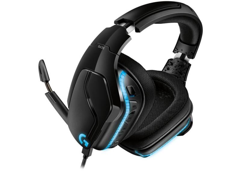 Logitech G635 Wired Headset Head Stereo