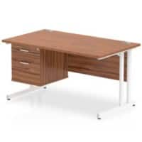 Dynamic Desk Impulse MI001924 Brown 1400 mm (W) x 800 mm (D) x 730 mm (H)