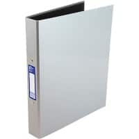 Oxford Ring Binder 2 ring Paper, Cardboard A4+ Metallic Silver