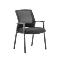 dynamic Metro Visitor Chair Fixed Armrest Black 115 kg Metro 600 x 510 x 870 mm
