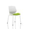 Dynamic Visitor Chair Florence Seat Myrrh Green Without Arms Fabric