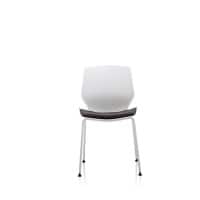 Dynamic Visitor Chair Florence Seat Dark Grey Without Arms Fabric