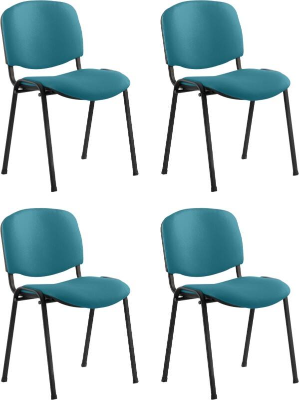 dynamic ISO Stacking Chair Maringa Teal 110 kg 535 x 410 x 820 mm Pack of 4