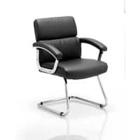 Dynamic Cantilever Chair Fixed Armrest Desire Seat Black