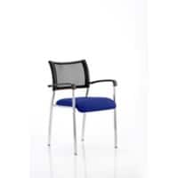 dynamic Brunswick Visitor Chair Fixed Armrest Blue 115 kg Brunswick 550 x 610 x 840 mm