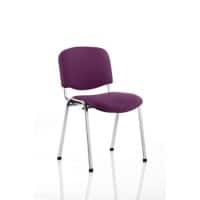 dynamic ISO Stacking Chair Purple 110 kg 535 x 410 x 820 mm Pack of 4