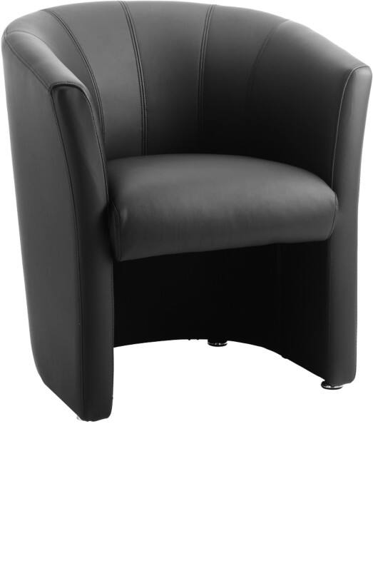 dynamic Neo Single Tub Chair Fixed Armrest Black 150 kg Neo 700 x 680 x 780 mm