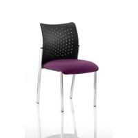 Dynamic Visitor Chair Academy Seat Tansy Purple Without Arms