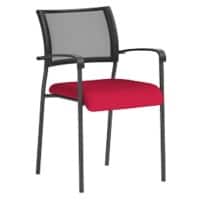 dynamic Brunswick Visitor Chair Fixed Armrest Bergamot Cherry 115 kg Brunswick 550 x 610 x 840 mm