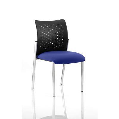 Dynamic Visitor Chair Academy Seat Stevia Blue Without Arms