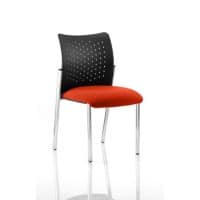 dynamic Academy Visitor Chair Tabasco Orange 500 x 570 x 870 mm