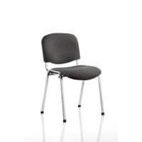 dynamic ISO Stacking Chair Charcoal 110 kg 535 x 410 x 820 mm Pack of 4