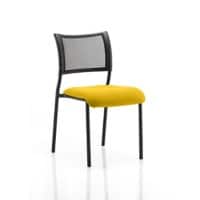 dynamic Brunswick Visitor Chair Canary Yellow 115 kg 550 x 610 x 840 mm