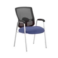dynamic Portland Visitor Chair Fixed Armrest Blue 115 kg Portland 590 x 550 x 940 mm
