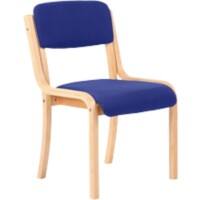 Dynamic Visitor Chair Madrid Seat Stevia Blue Without Arms Fabric