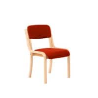 dynamic Madrid Visitor Chair Tabasco Orange 115 kg 530 x 560 x 855 mm