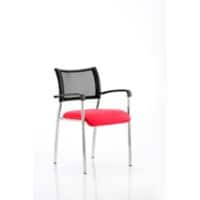 dynamic Brunswick Visitor Chair Fixed Armrest Bergamot Cherry 115 kg Brunswick 550 x 610 x 840 mm