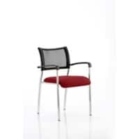 dynamic Brunswick Visitor Chair Fixed Armrest Red 115 kg Brunswick 550 x 610 x 840 mm