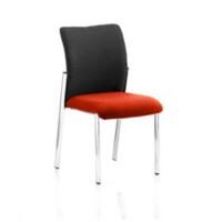 dynamic Academy Visitor Chair Without Armrest Tabasco Orange Seat 500 x 570 x 870 mm Fabric