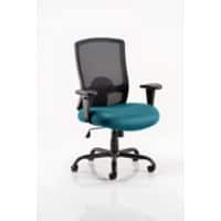 dynamic Portland Heavy Duty Chair Basic Tilt Fabric Height-Adjustable Armrest Maringa Teal 205 kg Portland HD 750 x 710 x 1,050 mm
