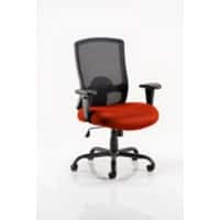 dynamic Portland Heavy Duty Chair Basic Tilt Fabric Height-Adjustable Armrest Red 205 kg Portland HD 750 x 710 x 1,050 mm